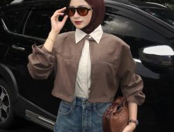 Baju Nude Cocok Dengan Jilbab Warna Apa? Tiru 7 Gaya Ini!