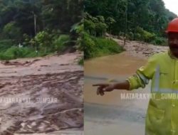 Longsor Padang Laweh Tutup Sungai, Danau Dadakan Muncul, Warga Khawatir