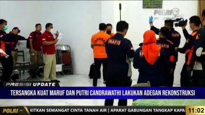 16 Adegan Terungkap dalam Rekonstruksi Kasus KDRT Bripka Raihan di Ternate